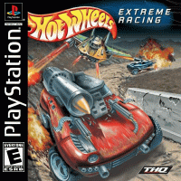 Hot Wheels Extreme Racing Playstation  box art